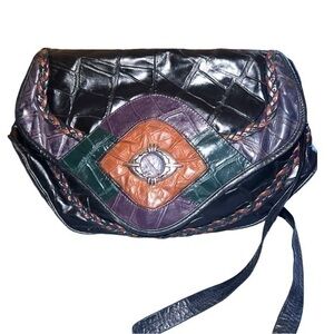 ▶️ Vintage ◀️ 80’s 90’s Color Block bag